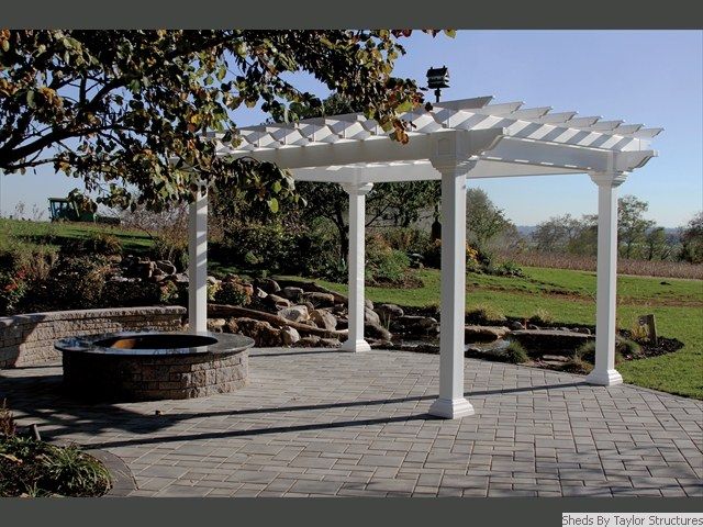 Vinyl Pergola 8